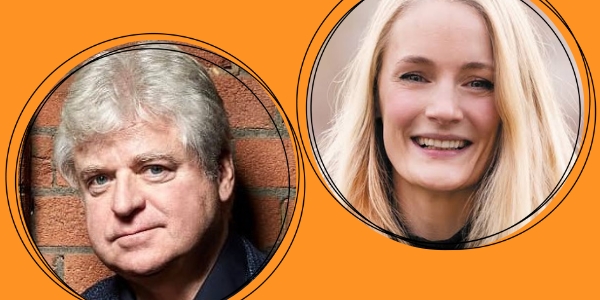 headshots of Linwood Barclay and Lucy Foley