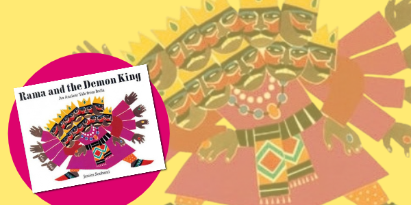 book cover of Rama and the Demon King