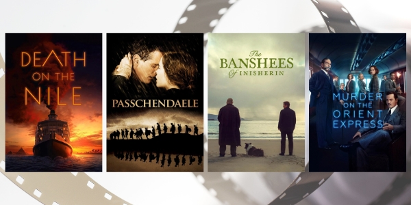 four movie posters of the films featured in November