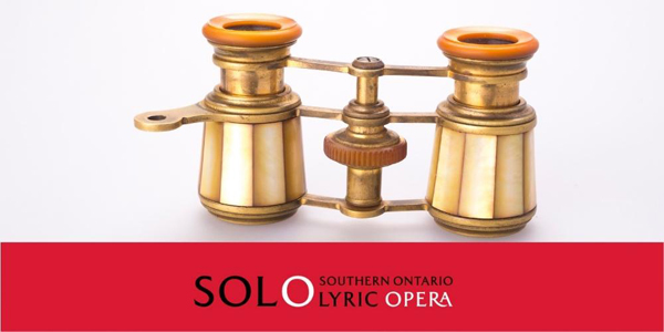 opera glasses and southern ontario lyric opera logo