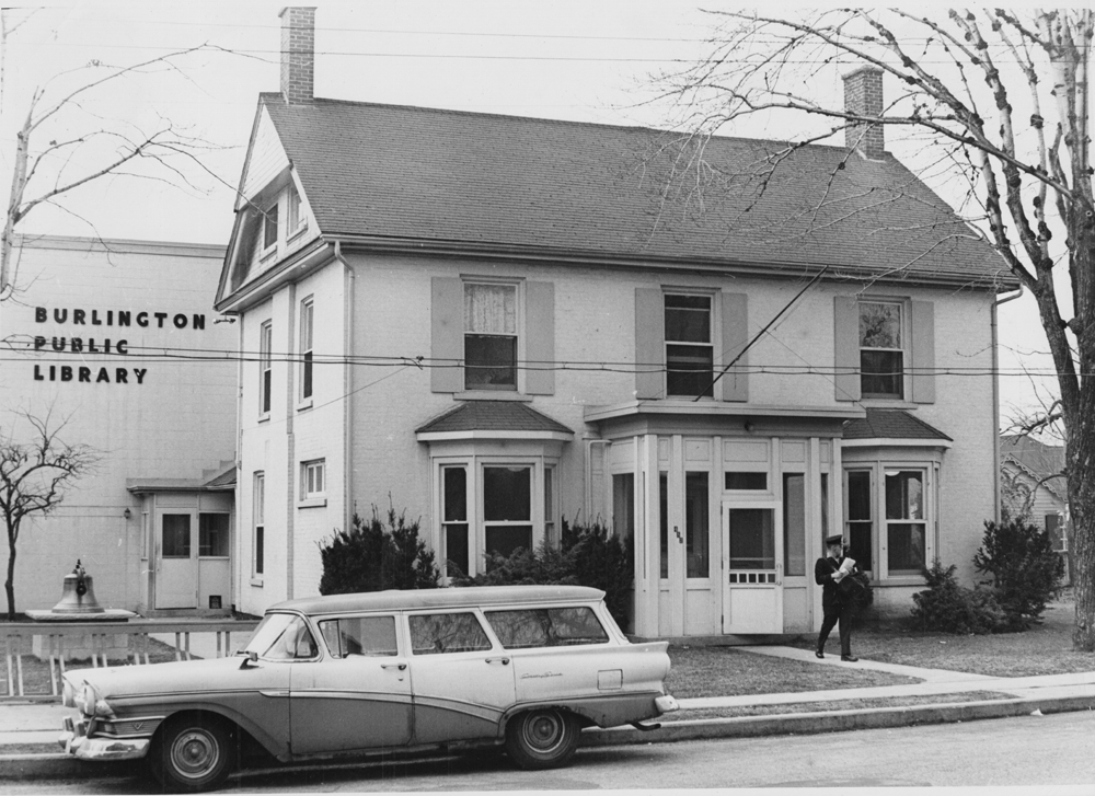 Burlington Public Library on Elizabeth Street
