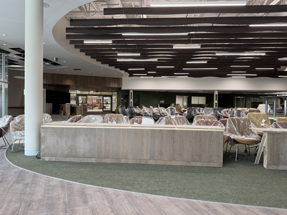 A view of New Appleby Branch looking inwards towards the entrance.