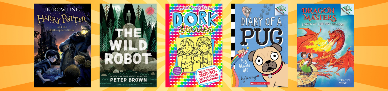 various book covers