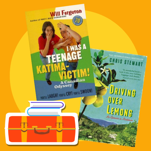 two humor book covers