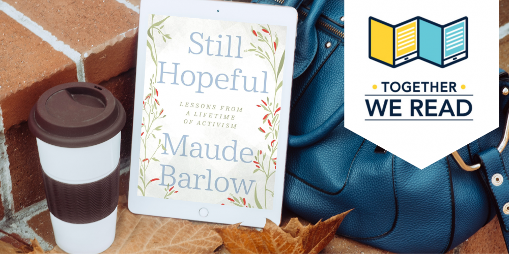 A tablet with Still Hopeful book on it