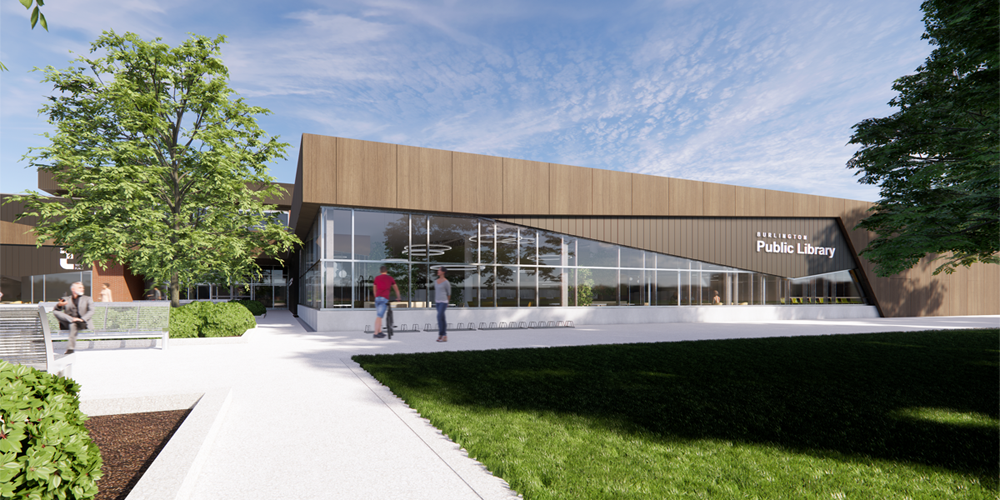 exterior view of New Appleby Branch by Tillman Ruth Robinson Architects