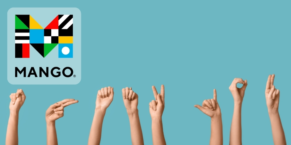 8 hands fingerspelling T – H – A – N – K   Y – O – U in ASL