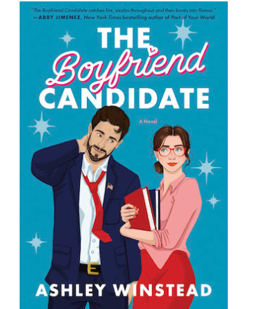 cover of the boyfriend candidate by Ashley Winstead