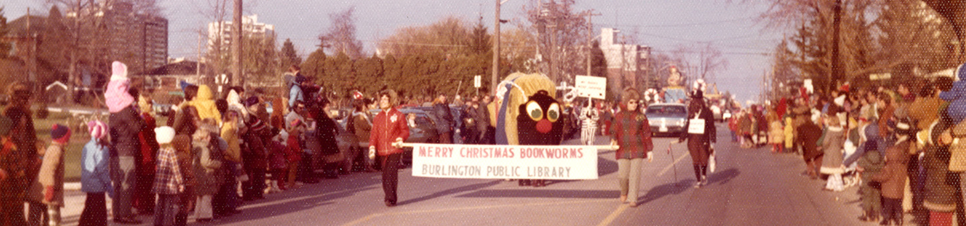 BPL in Santa Claus Parade image circa 1980